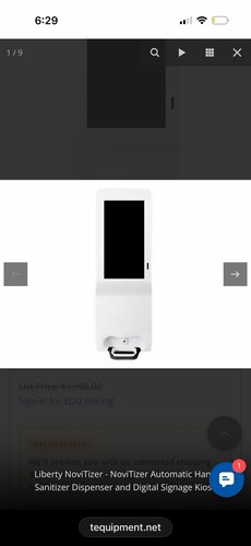 White digital signage - signage, display